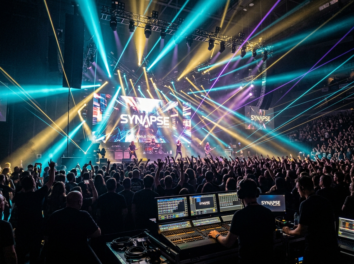 Automated Moving Head Lights and Laser Show